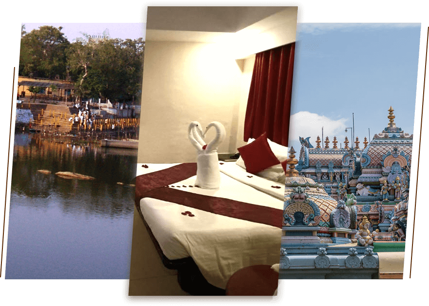 Hotels near kooduthurai temple